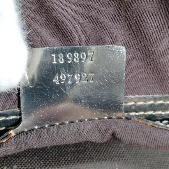 Gucci GG Supreme Coated Canvas Medium Metallic Tote bag EUC - Picture 10 of 10